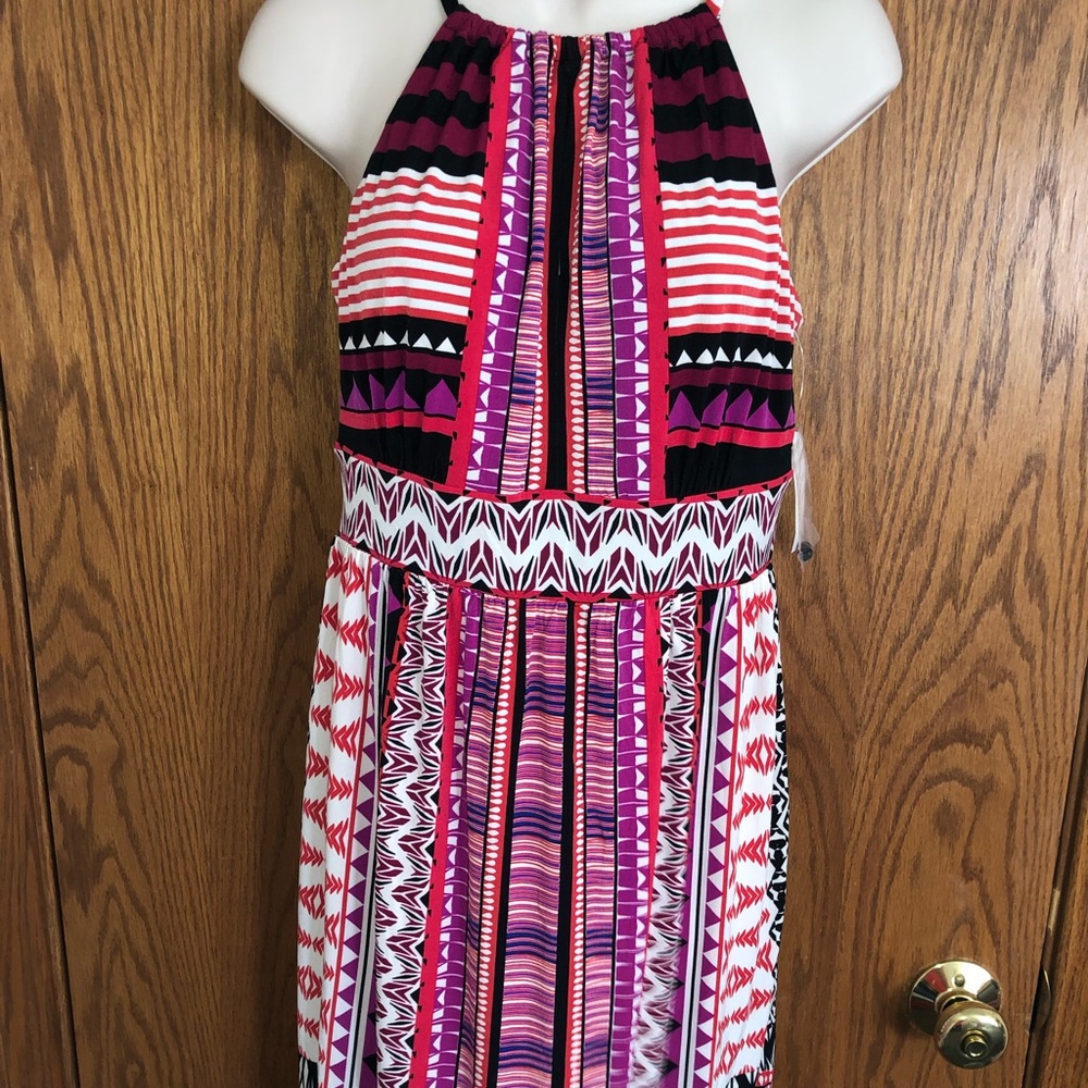 Dressbarn Roz & Ali Dress Sleeveless Women's Sz 6
